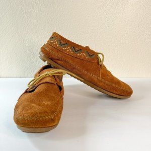 Minnetonka Ankle Suede Bootie Moccasin